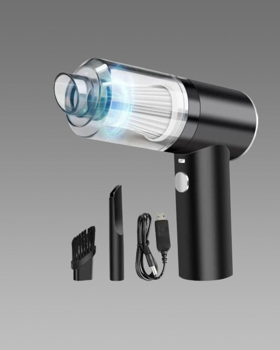 Portable Air Duster Wireless Vacuum Cleaner – Powerful 2-in-1 Cleaning Solution